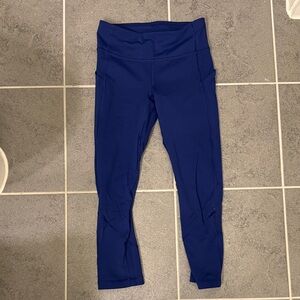 Lululemon Women’s 7/8 Blue Leggings